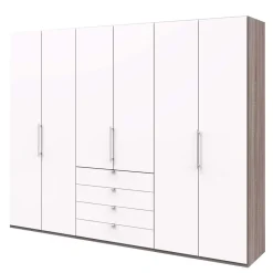 Clearance Wohnen Hoher Kleiderschrank mit 3 Falttüren - Tivierto