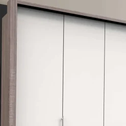 Clearance Wohnen Hoher Kleiderschrank mit 3 Falttüren - Tivierto
