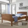 Clearance Wohnen Hohes Bett Florentina aus Buche Massivholz