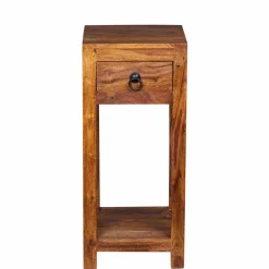 Wohnen Holz Blumenständer Hoslo mit Schublade