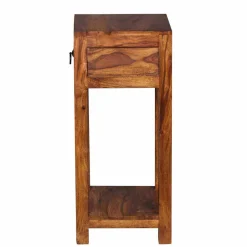 Wohnen Holz Blumenständer Hoslo mit Schublade