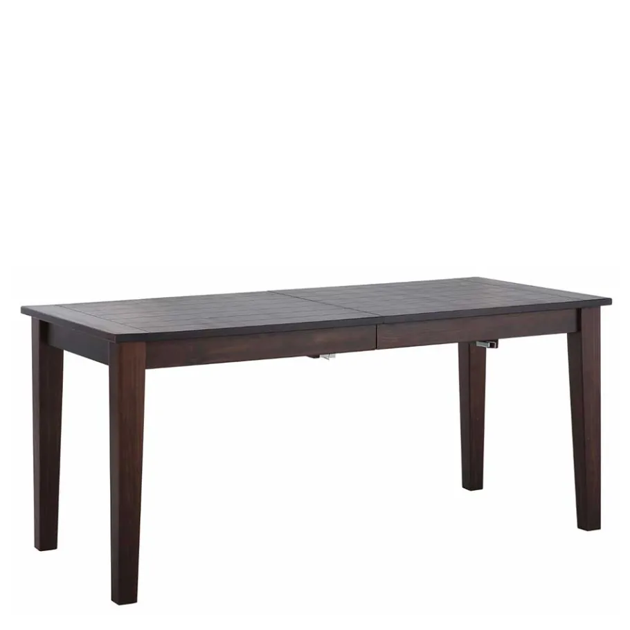 Wohnen Holz Esstisch ausziehbar in dunklem Wenge Braun - Cervena
