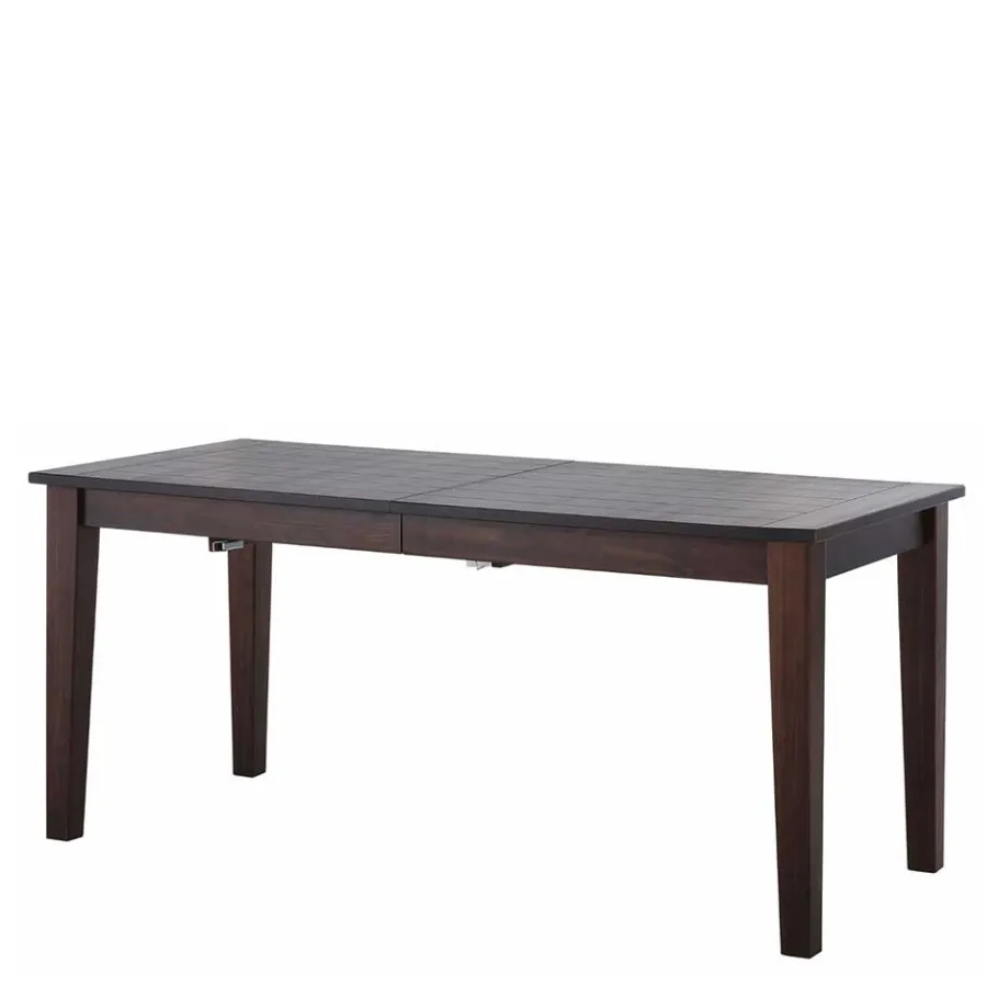 Wohnen Holz Esstisch ausziehbar in dunklem Wenge Braun - Cervena