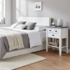 Discount Wohnen Holz Kommode Mirandesca in Weiß Grau