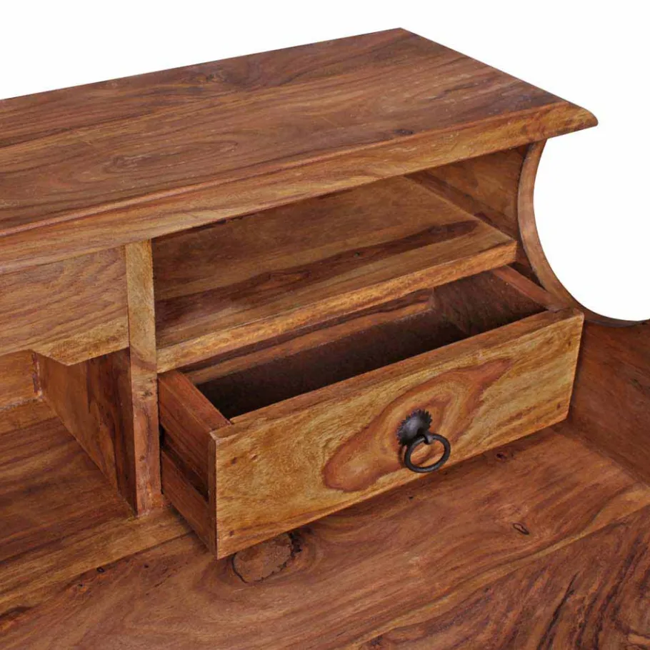 Clearance Wohnen Holz Schreibtisch Pisinon im Landhausstil