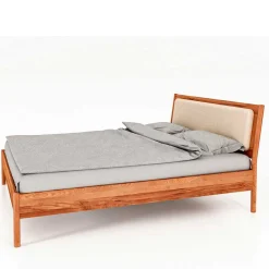 Hot Wohnen Holzbett aus Wildbuche Natur - Indrya