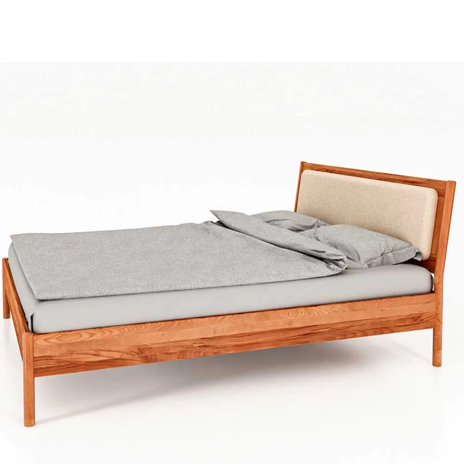 Hot Wohnen Holzbett aus Wildbuche Natur - Indrya