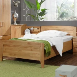 Clearance Wohnen Holzbett Bordeaux aus Erle