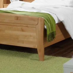 Clearance Wohnen Holzbett Bordeaux aus Erle