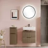 Hot Wohnen Holzdekor Badezimmer-Möbel Set - Ucaida (dreiteilig)