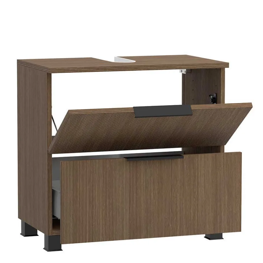 Hot Wohnen Holzdekor Badezimmer-Möbel Set - Ucaida (dreiteilig)