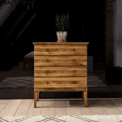 New Wohnen Holzkommode Masdamos mit Schubladen