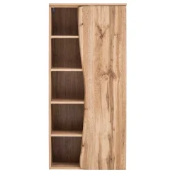 Outlet Wohnen Holzoptik Badmöbel mit Baumkante - Tofias (dreiteilig)