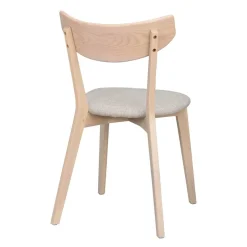 New Wohnen Holzstühle mit Polstersitz - Mikene (2er Set)