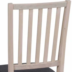 Best Wohnen Holzstuhl mit Stoffsitz Grau - Pessoa (2er Set)
