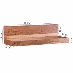Sale Wohnen Holz-Wandboard Vislan in L-Form