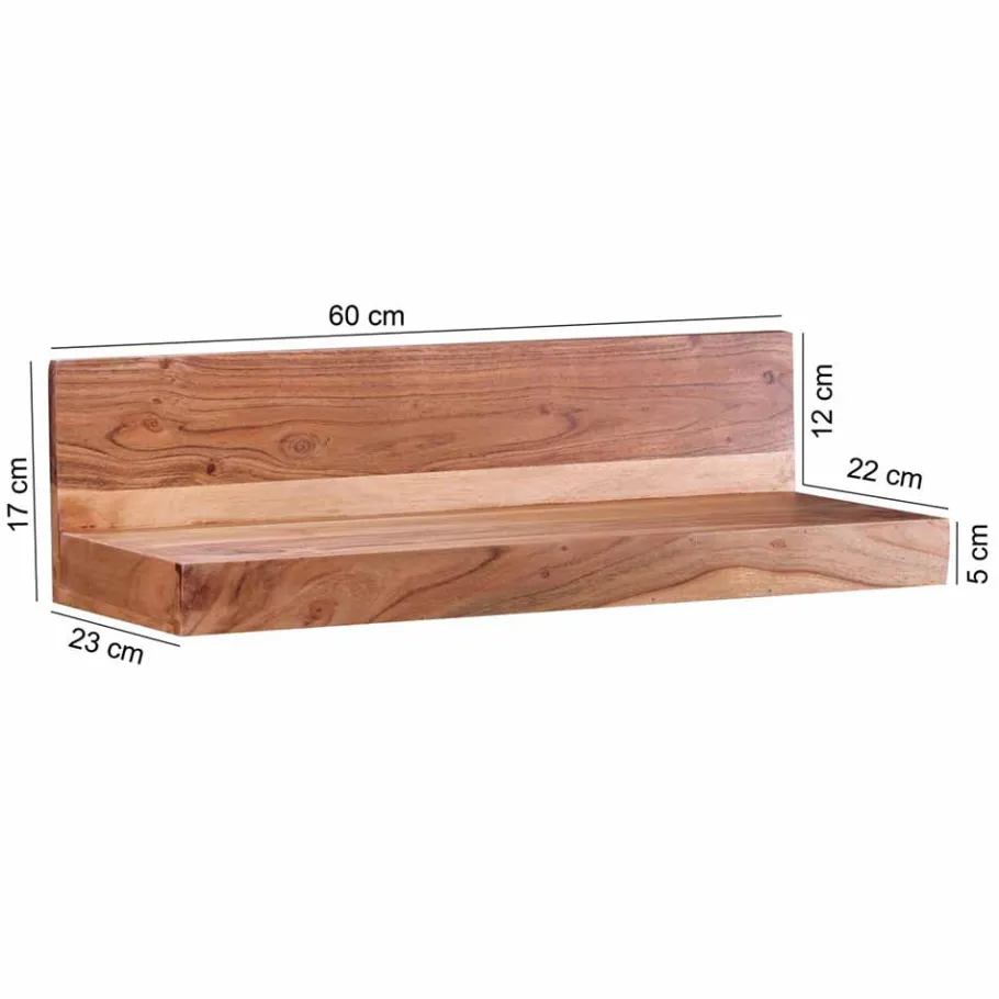 Sale Wohnen Holz-Wandboard Vislan in L-Form