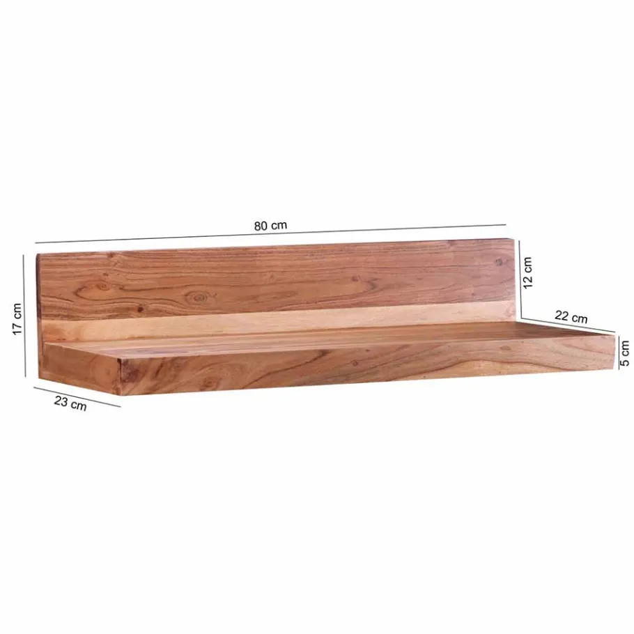 Sale Wohnen Holz-Wandboard Vislan in L-Form