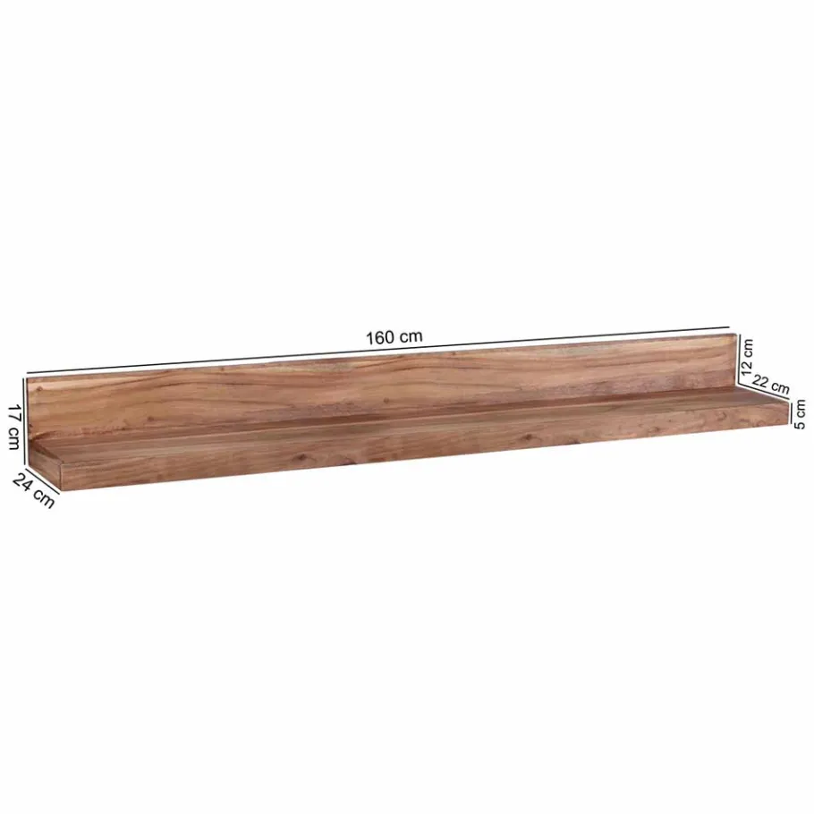 Sale Wohnen Holz-Wandboard Vislan in L-Form