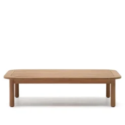New Wohnen Indoor Outdoor Couchtisch aus Eukalyptusholz - Perconia