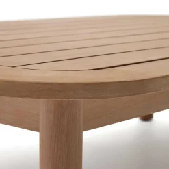 New Wohnen Indoor Outdoor Couchtisch aus Eukalyptusholz - Perconia