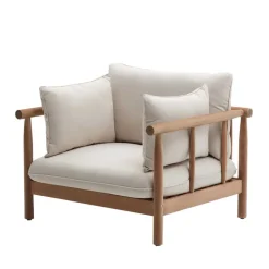 Hot Wohnen Indoor Outdoor Sessel in Cremefarben - Perconia