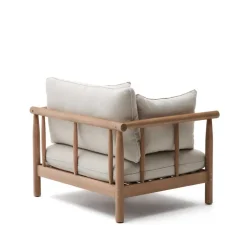 Hot Wohnen Indoor Outdoor Sessel in Cremefarben - Perconia