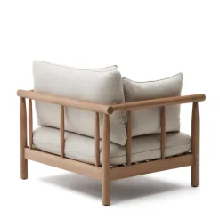 Hot Wohnen Indoor Outdoor Sessel in Cremefarben - Perconia