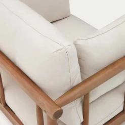 Hot Wohnen Indoor Outdoor Sessel in Cremefarben - Perconia
