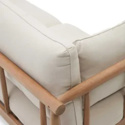 Outlet Wohnen Indoor Outdoor Sofa in Cremefarben - Perconia