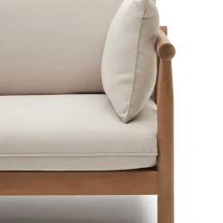 Outlet Wohnen Indoor Outdoor Sofa in Cremefarben - Perconia