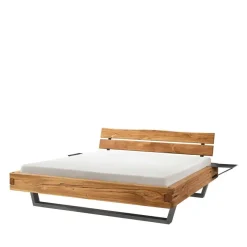 Clearance Wohnen Industrial Balkenbett mit Metallkufen - Magie