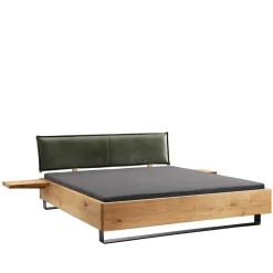 Discount Wohnen Industrial Bett & Nachttische Set - Greta (dreiteilig)
