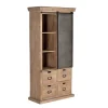 Wohnen Industrial Chic Schrank aus Mangobaum Massivholz - Jantonia