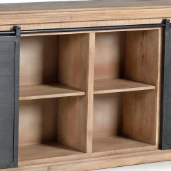 Online Wohnen Industrial Chic Sideboard mit Schiebetüren - Jantonia