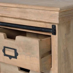 Online Wohnen Industrial Chic TV Lowboard mit Schiebetüren - Jantonia