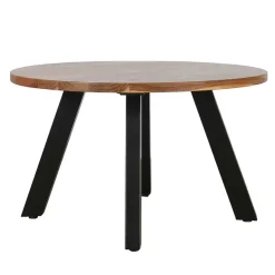 Sale Wohnen Industrial Couchtisch mit runder Platte - Fresh