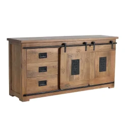 Best Wohnen Industrial Design Anrichte aus Mangoholz - Semian