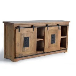 Best Wohnen Industrial Design Anrichte aus Mangoholz - Semian