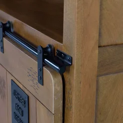 Online Wohnen Industrial Design Bücherregal aus Mangoholz - Semian