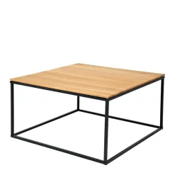 Clearance Wohnen Industrial Design Couchtisch aus Wildeiche massiv - Pyarco