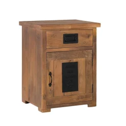 Hot Wohnen Industrial Design Nachtkommode aus Mangoholz - Semian