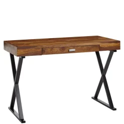 Sale Wohnen Industrial Design Schreibtisch aus Sheesham Holz - Apolon