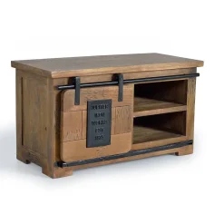 Discount Wohnen Industrial Design TV Board aus Mangoholz - Semian