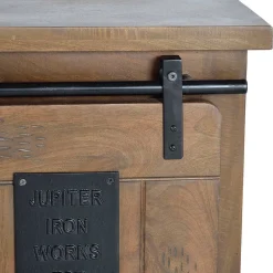 Hot Wohnen Industrial Design TV Kommode aus Mangoholz - Semian