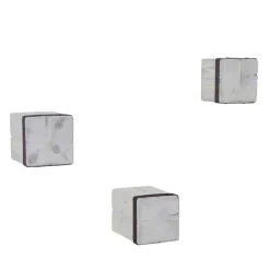 Wohnen Industrial Design Wandregale 14x14x20 - Curtus (dreiteilig)