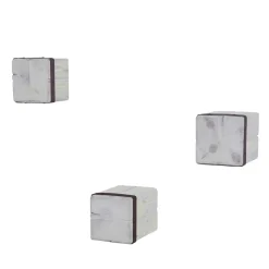 Wohnen Industrial Design Wandregale 14x14x20 - Curtus (dreiteilig)