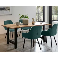 Outlet Wohnen Industrial Essgruppe Set - Tampar (fünfteilig)