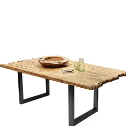 New Wohnen Industrial Esstisch aus rustikalem Teak Altholz - Chats