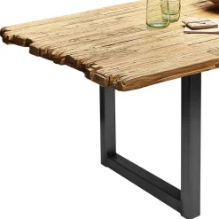 New Wohnen Industrial Esstisch aus rustikalem Teak Altholz - Chats